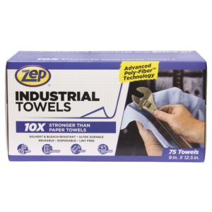 ZEP INDUSTRIAL TOWELS 75 COUNT (8CS) (1049801C)