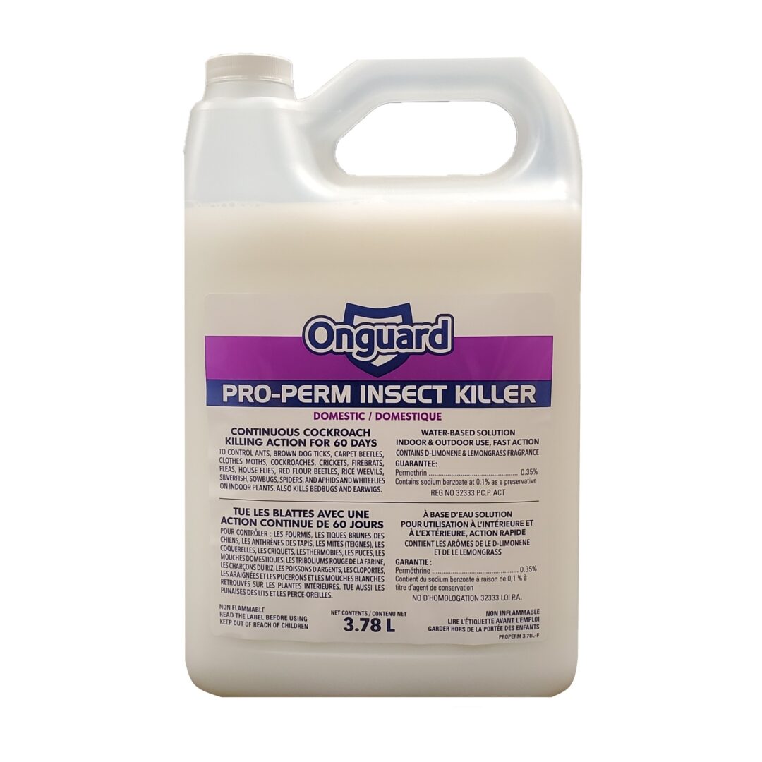 Onguard Pro-Perm Ready To Use Insecticide 3.78L 4/cs 1 Onguard Pro-Perm Ready To Use Insecticide 3.78L 4/cs