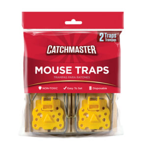 Catchmaster Mouse Traps Wood 2pk - 602RE-18