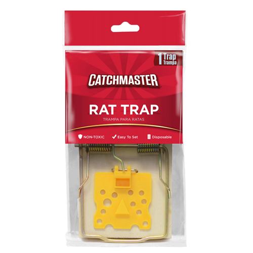 Catchmaster Rat Trap Wood Retail pk - 610 1 Catchmaster Rat Trap Wood Retail pk - 610