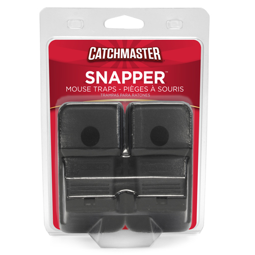 Catchmaster Mouse Trap 2pk Plastic Retail - 605R 1 Catchmaster Mouse Trap 2pk Plastic Retail - 605R