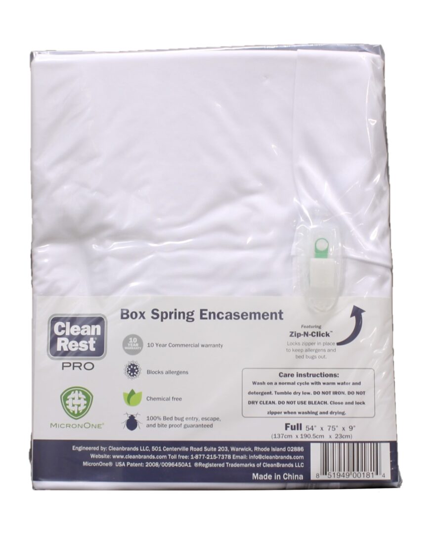 CleanRest PRO Full Box Spring Encasement 1 CleanRest PRO Full Box Spring Encasement