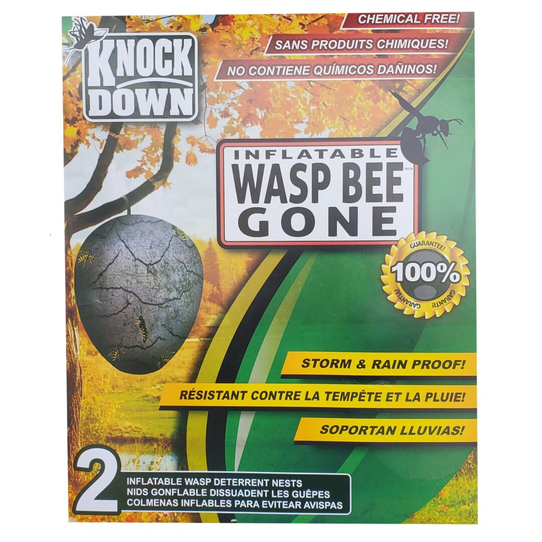 KD Wasp Bee Gone Inflatable Artificial Wasp Nest 2PCS - 12/CS - KD0507 1 KD Wasp Bee Gone Inflatable Artificial Wasp Nest 2PCS - 12/CS - KD0507
