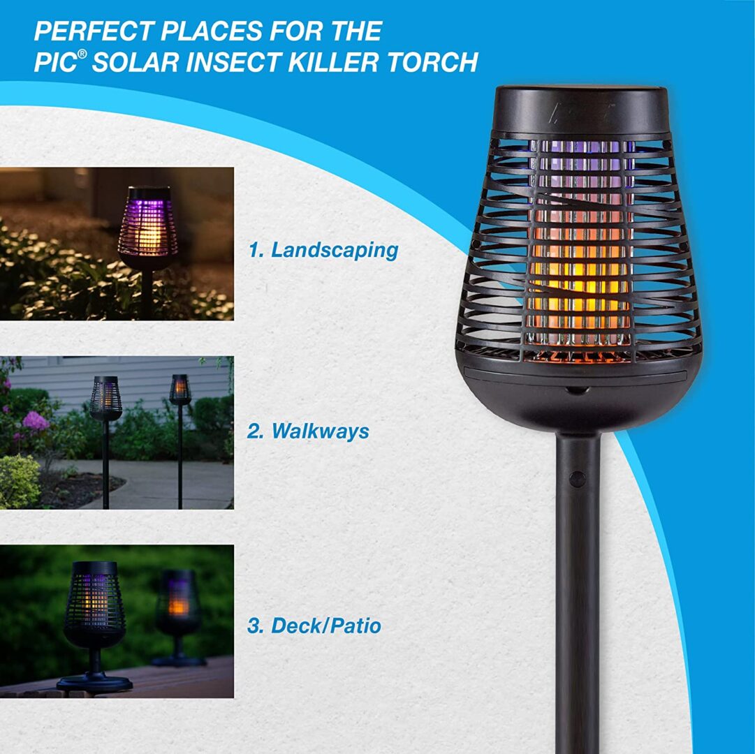 PIC Solar Insect Killer Torch # DFST 5 PIC Solar Insect Killer Torch # DFST - Image 5