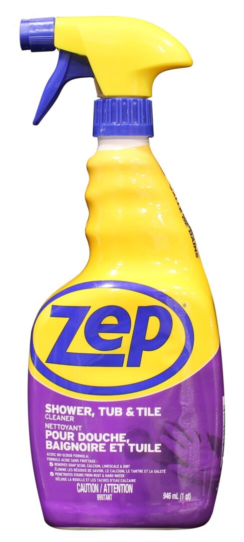 ZEP Shower Tub and Tile Cleaner 32 oz # CASTT32 1 330842D ZEP SHOWER TUB & TILE CLEANER 32 fl. oz. (CASTT32)