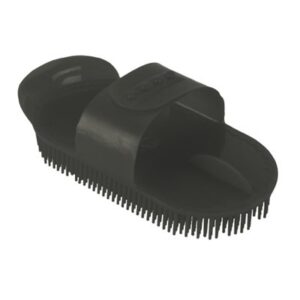 Plastic Curry Comb Black