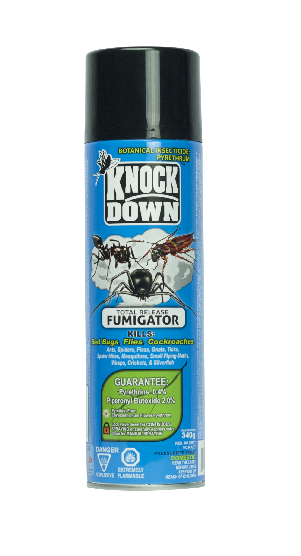Knockdown Total Release Fumigator - Domestic 340g (Discontinued)