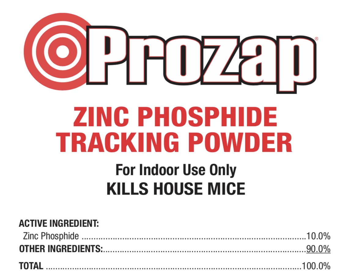 Prozap Tracking Powder with 10%  Zinc Phosphide 9kg Pail - Image 2