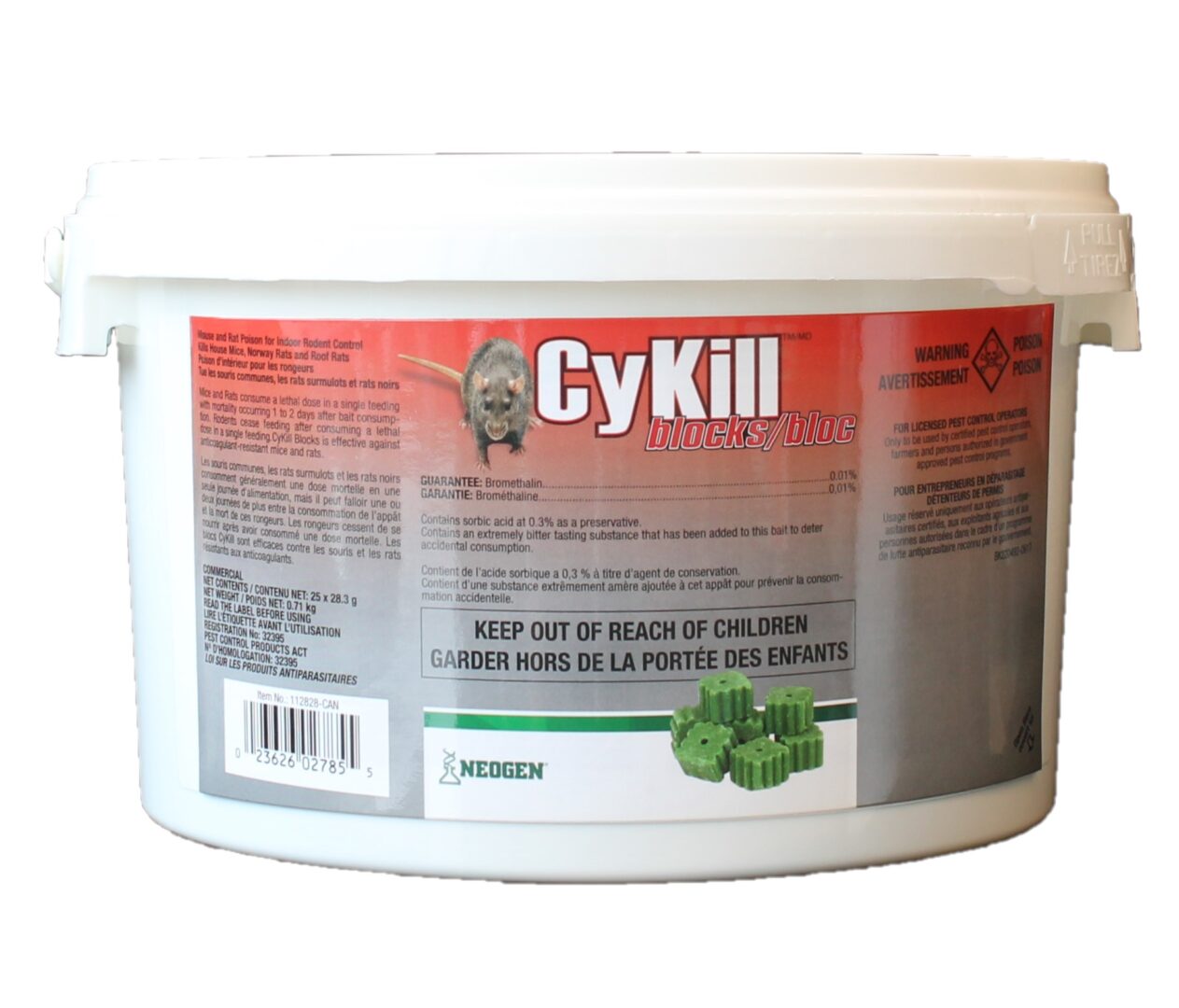 Cykill Block .7kg Pail 1 Cykill Block .7kg Pail