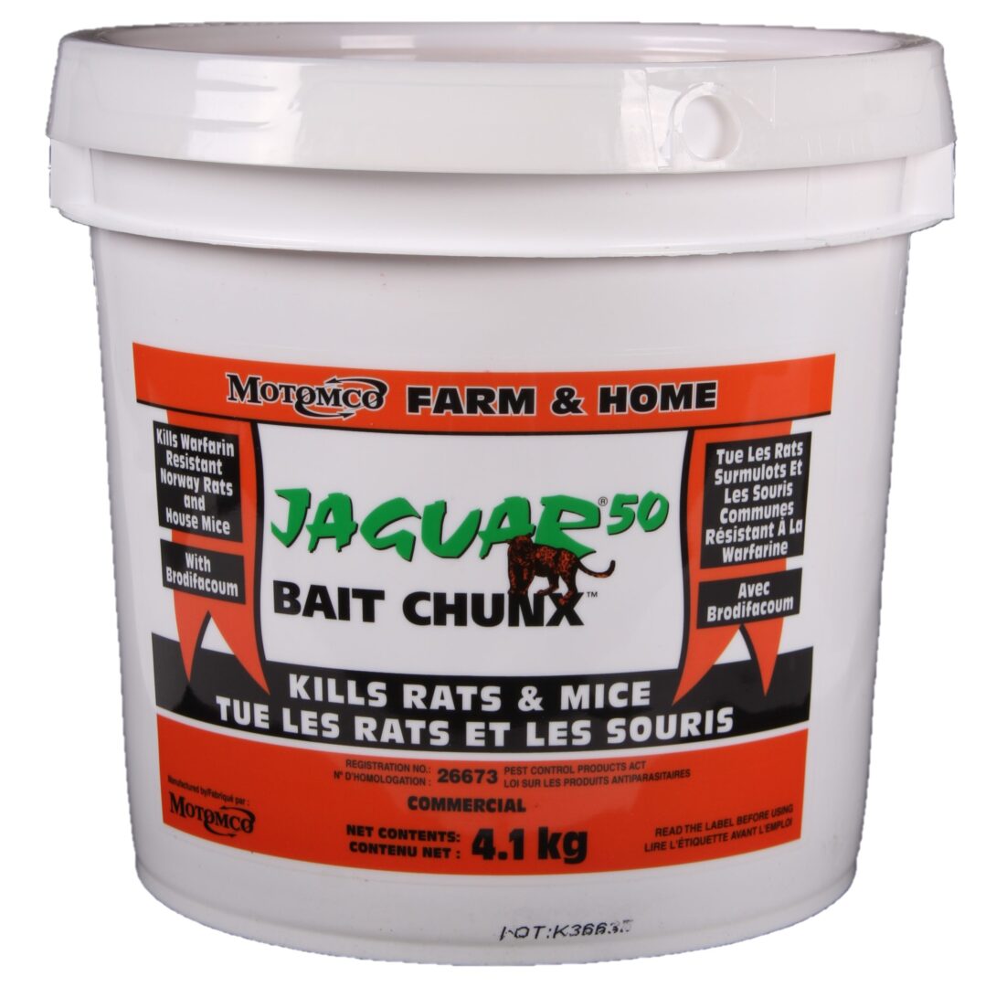 Jaguar Bait Chunx 4.1kg pail 200 x 20g - 71410 1 Jaguar Bait Chunx 4.1kg pail 200 x 20g - 71410