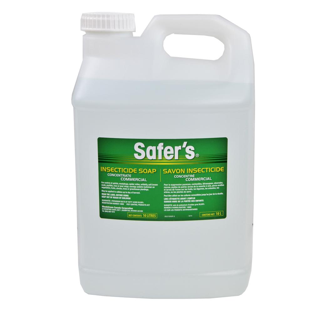 Safer’s Insecticidal Soap 2 x 10L Concentrate - 01-2003CAN 1 Safer’s Insecticidal Soap 2 x 10L Concentrate - 01-2003CAN