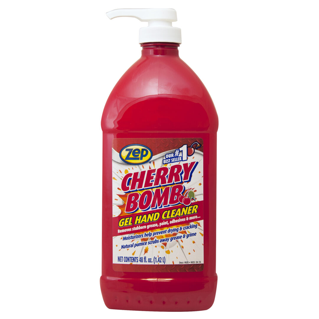 ZEP Cherry Bomb Gel Hand Cleaner 48 fl oz # CACBHC48