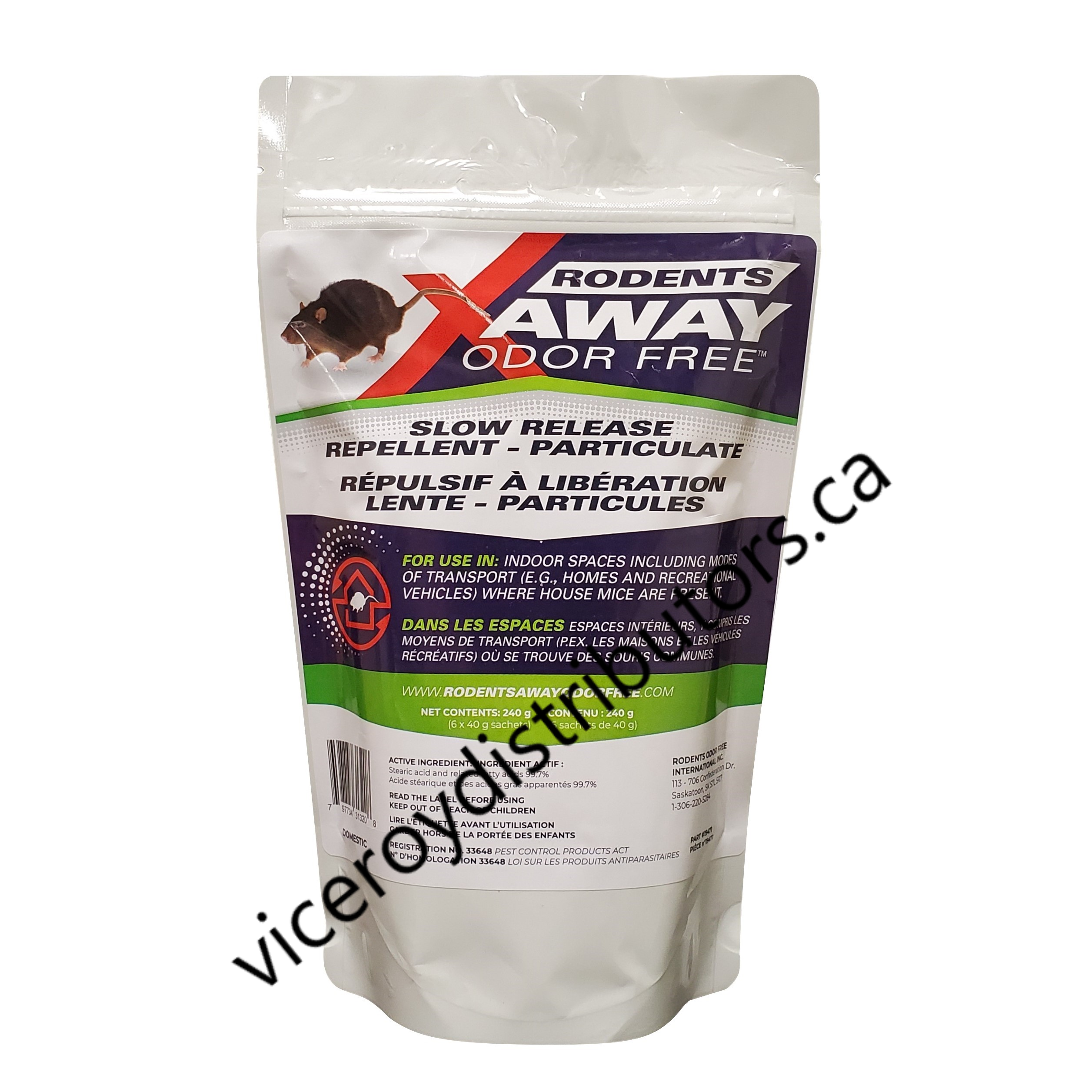 RODENTS ODOR FREE REPELLENT 6/PK