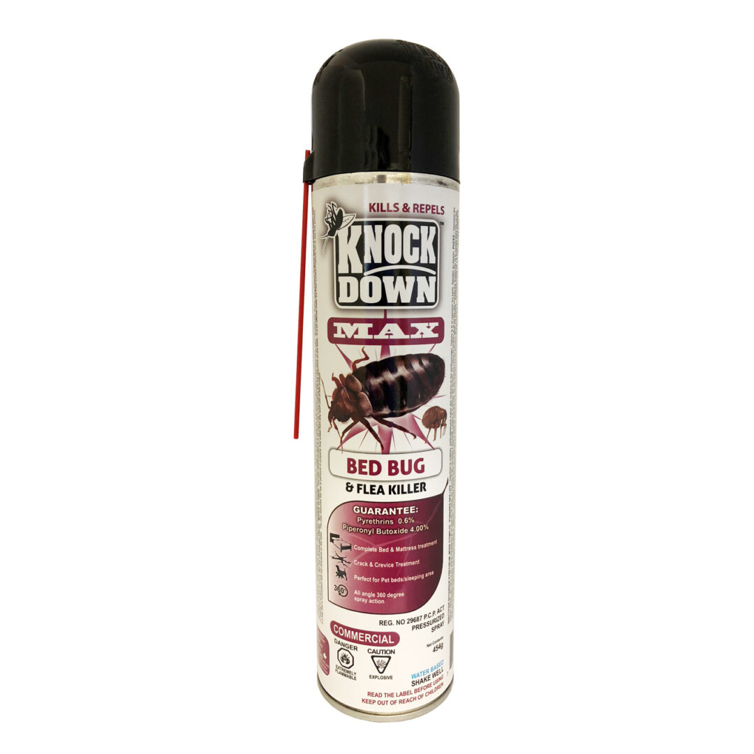 KNOCK DOWN – MAX BED BUG KILLER – COMMERCIAL 454g KD242C 1 KNOCK DOWN – MAX BED BUG KILLER – COMMERCIAL 454g KD242C