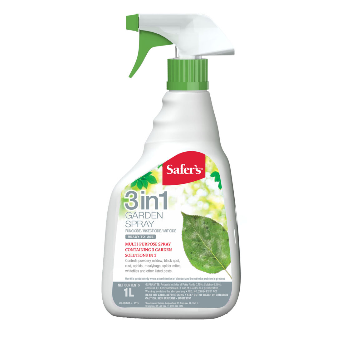 Safer’s 3-in-1 Garden Spray 1L Ready-to-Use - 49-5470CAN 1 Safer’s 3-in-1 Garden Spray 1L Ready-to-Use - 49-5470CAN