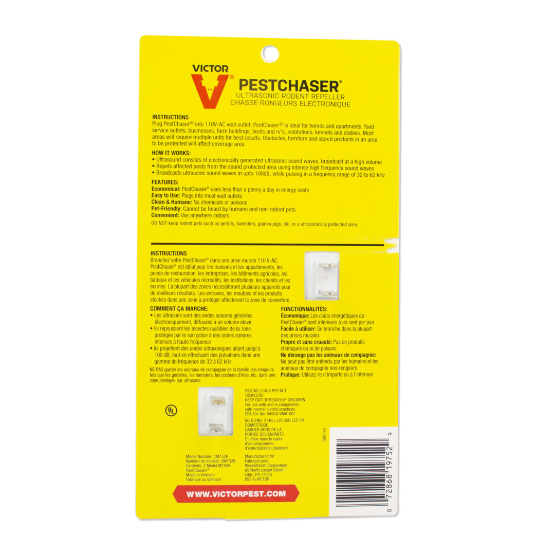 Victor Pest Chaser Rodent Repellent – 2 Units - CM752K - Image 3