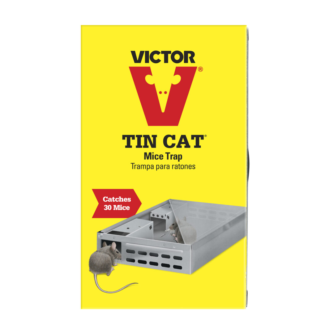 Victor TIN CAT Live Catch Mouse Trap Boxed Retail - M310S (Discontinued)