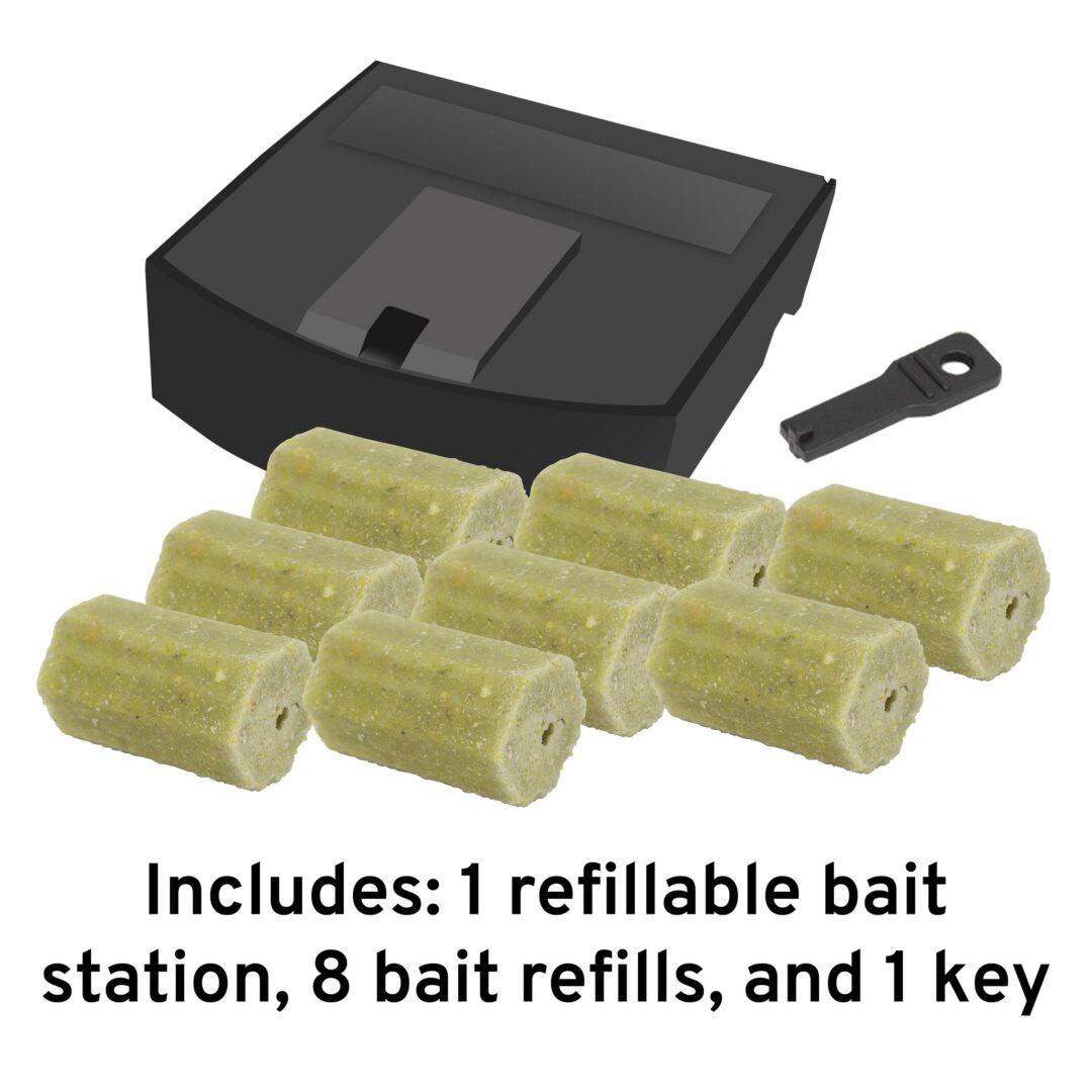 Victor Refillable Mouse 8-CT Mouse Bait Station. 6/CS - M922CAN 2 Victor Refillable Mouse 8-CT Mouse Bait Station. 6/CS - M922CAN - Image 2