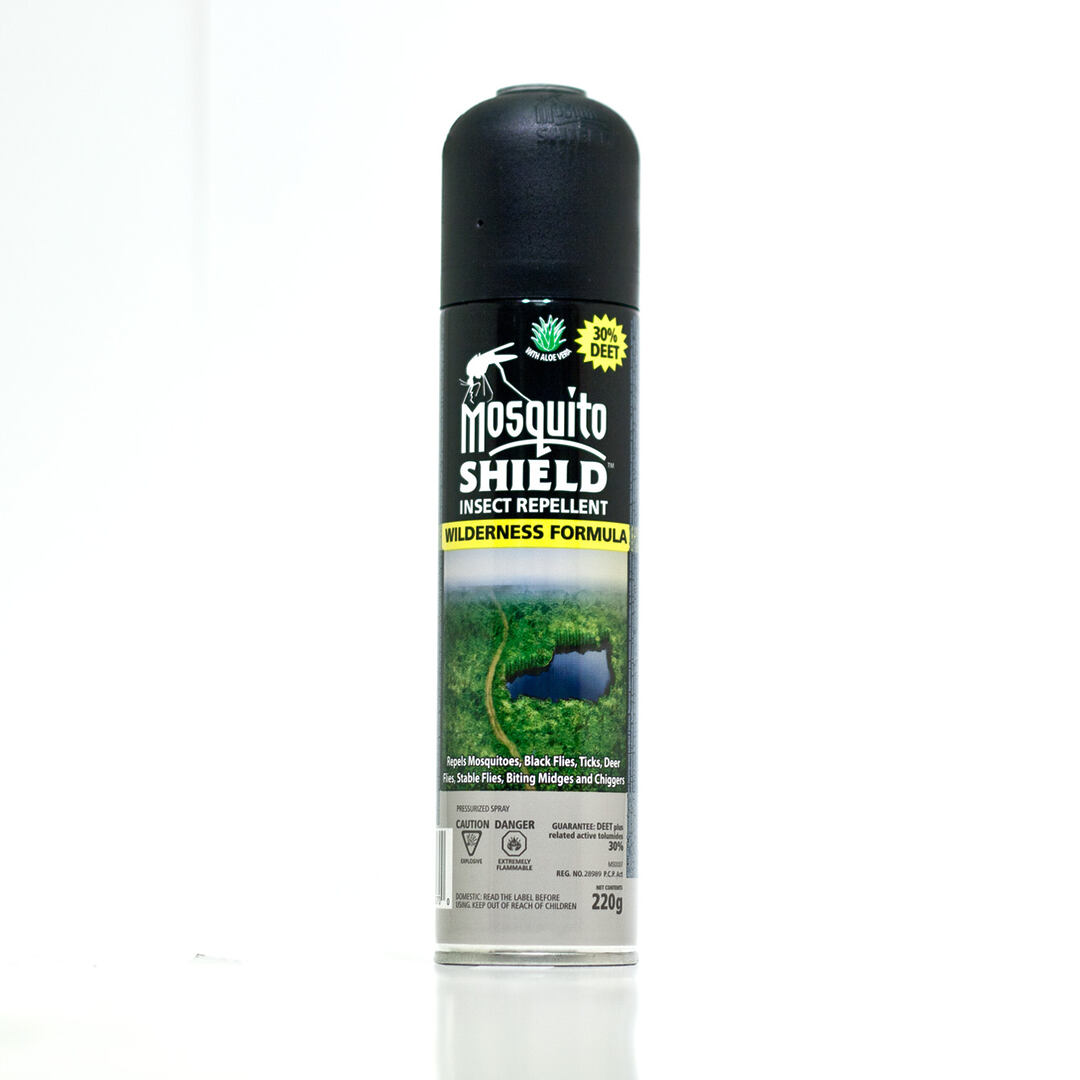 Mosquito Shield Wilderness Insect Repellent Aerosol 220g 12/CS - MS0007