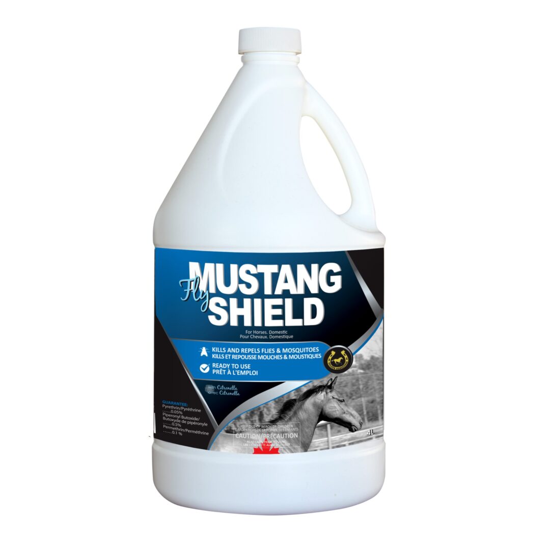 MUSTANG FLY SHIELD 4L (4/CS) 1 MUSTANG FLY SHIELD 4L (4/CS)