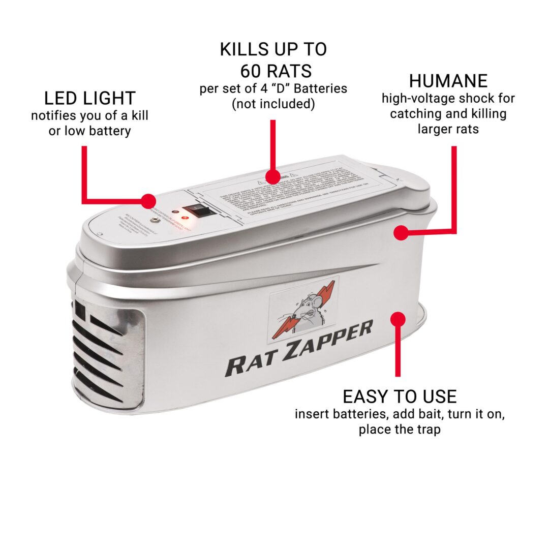 Rat Zapper Ultra Rodent Trap 4/cs - RZU001-4 - Image 2
