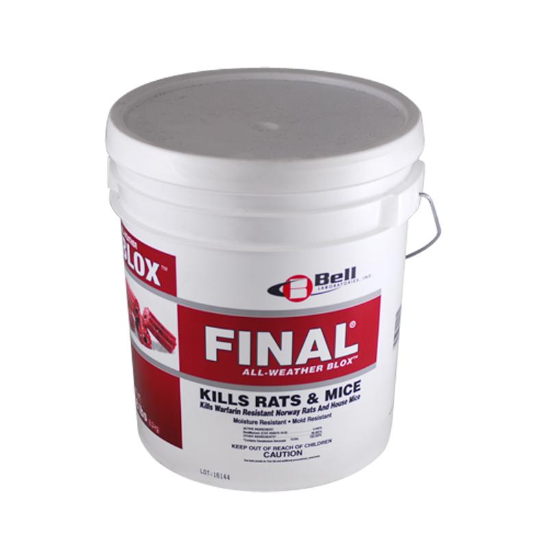 Final Bait Blocks 9lb Pail