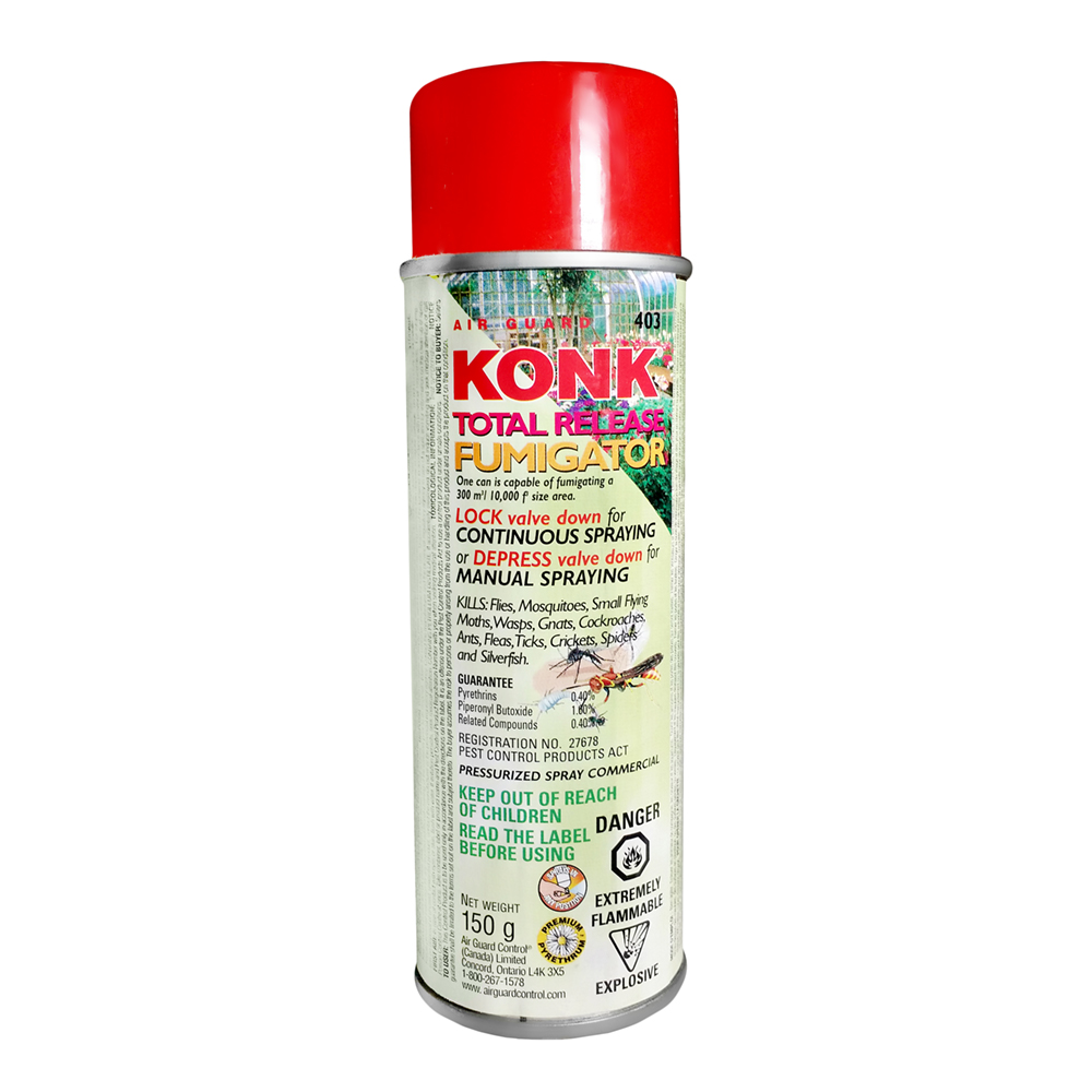 Konk Total Release Fumigator 150g 12/cs