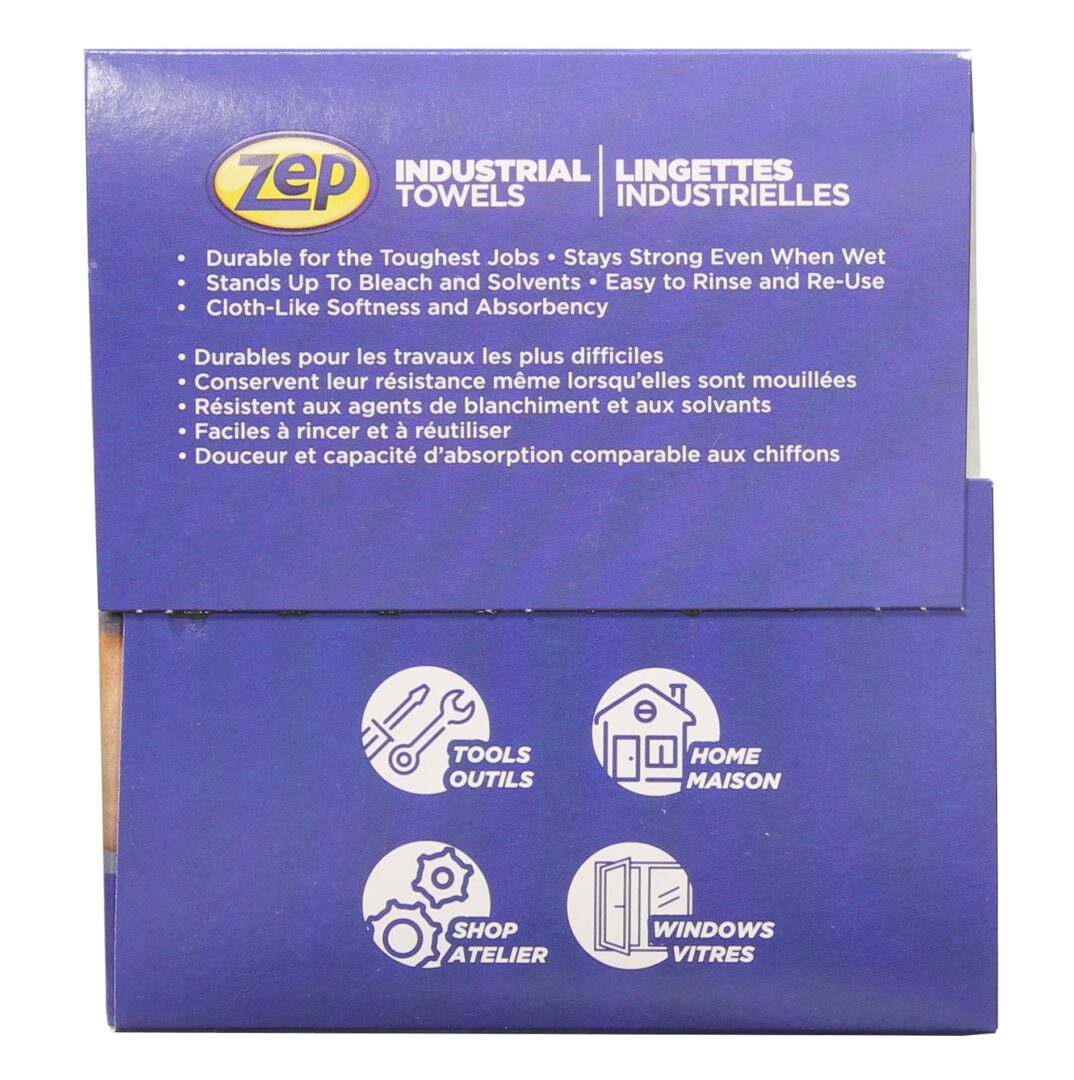 ZEP INDUSTRIAL TOWELS 75 COUNT (8CS) (1049801C) - Image 2