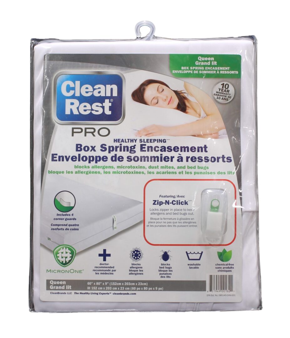 CleanRest PRO Queen Box Spring Encasement