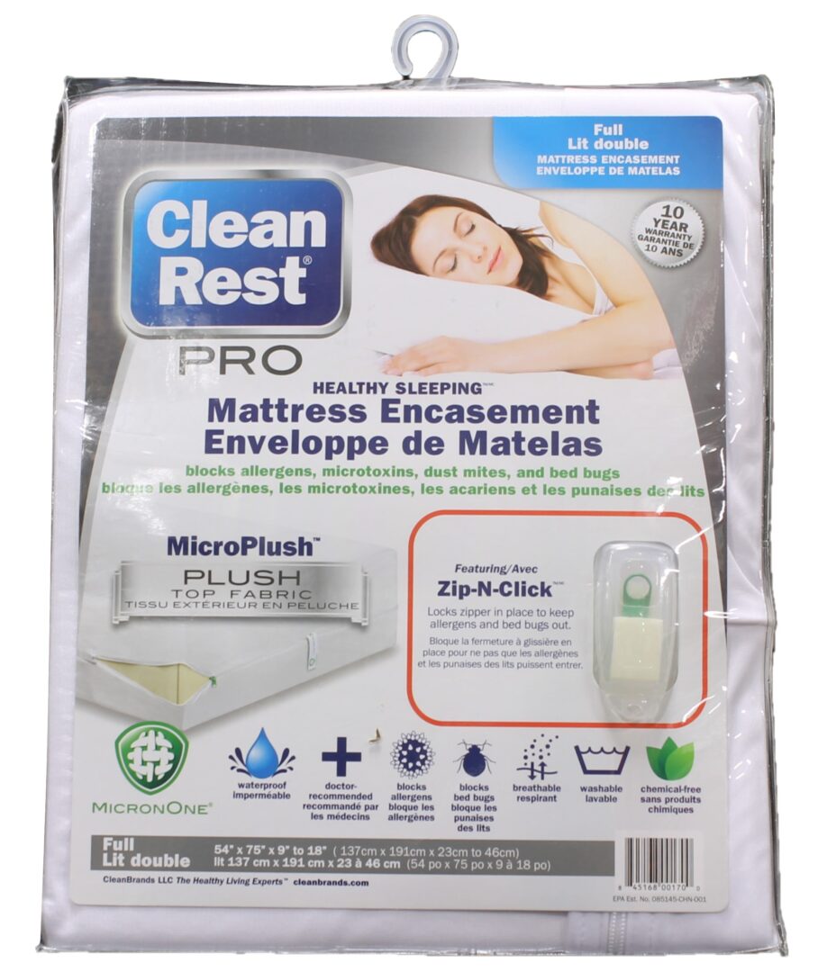 CleanRest Pro Full Mattress Encasement