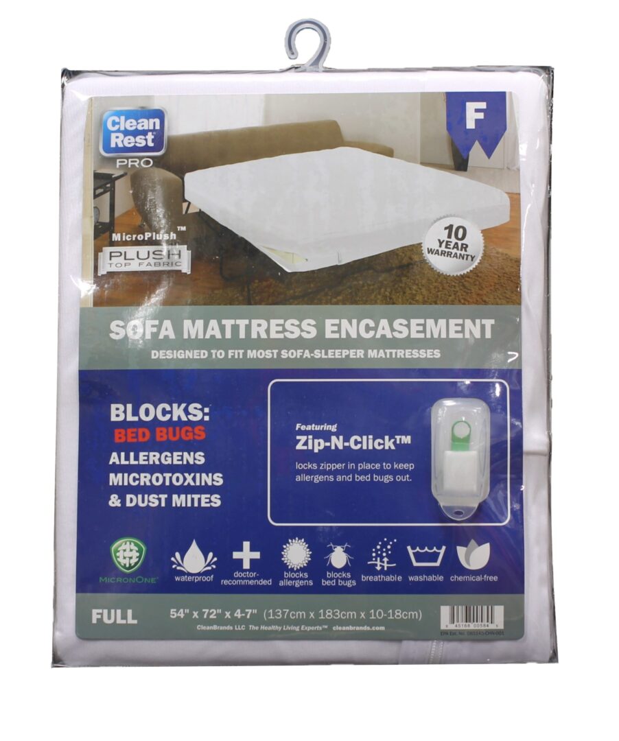 CleanRest ProSofa-Bed Pullout Mattress Encasement Full