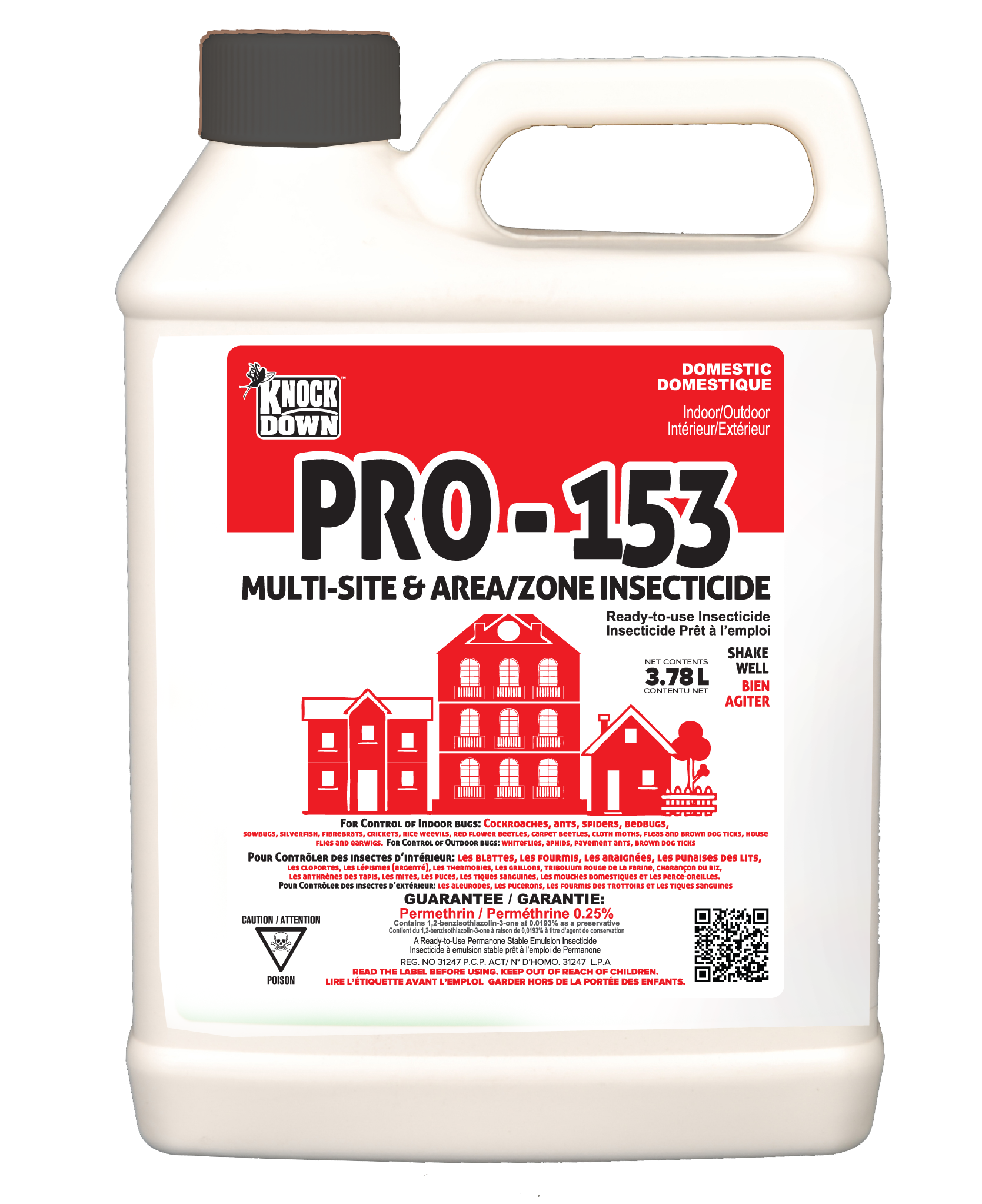 Knock Down Pro 153 RTU Multi Insect 3.78L - KD153DP