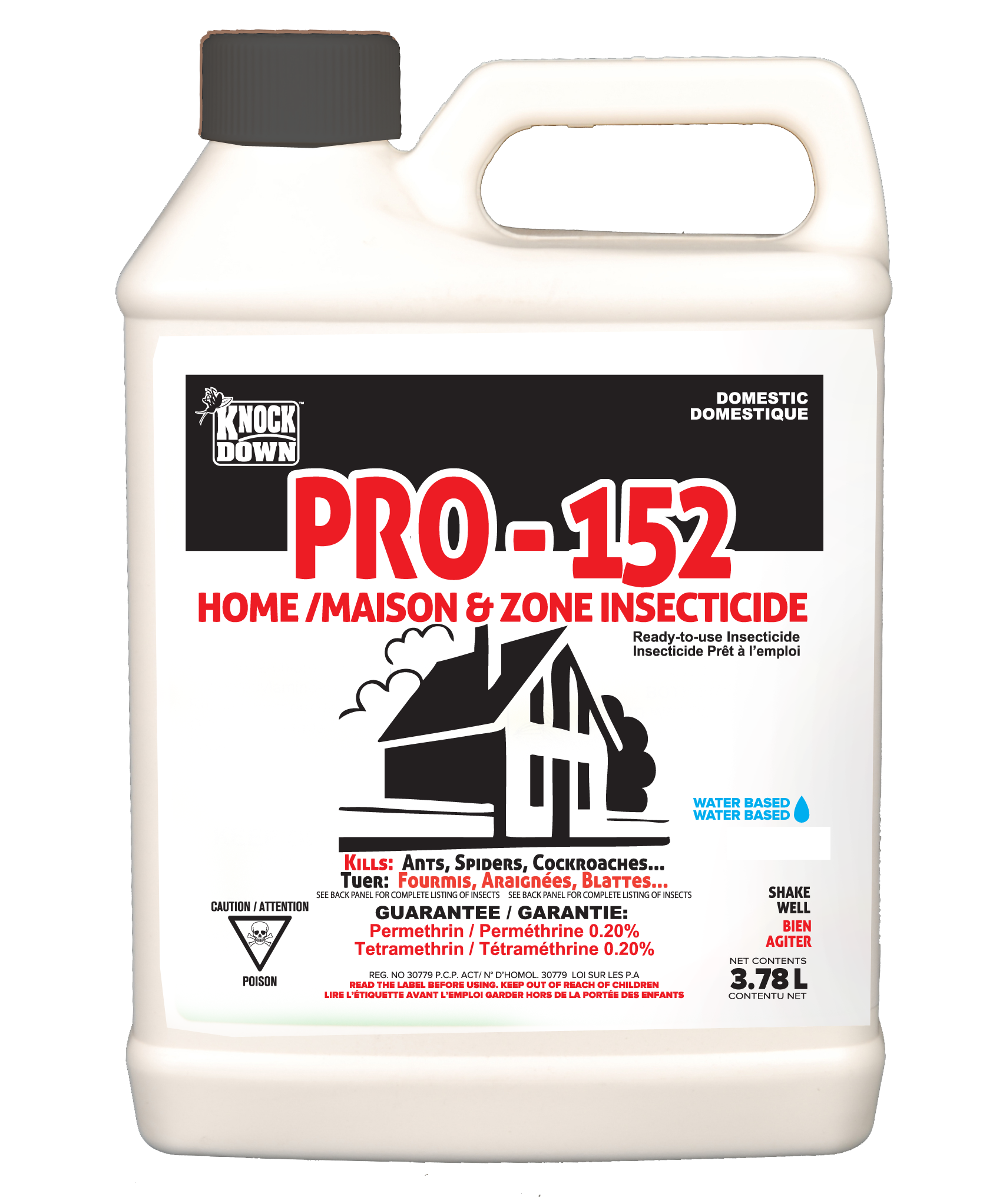 Knock Down Pro-152 RTU Pest Control 3.78L - KD152DP