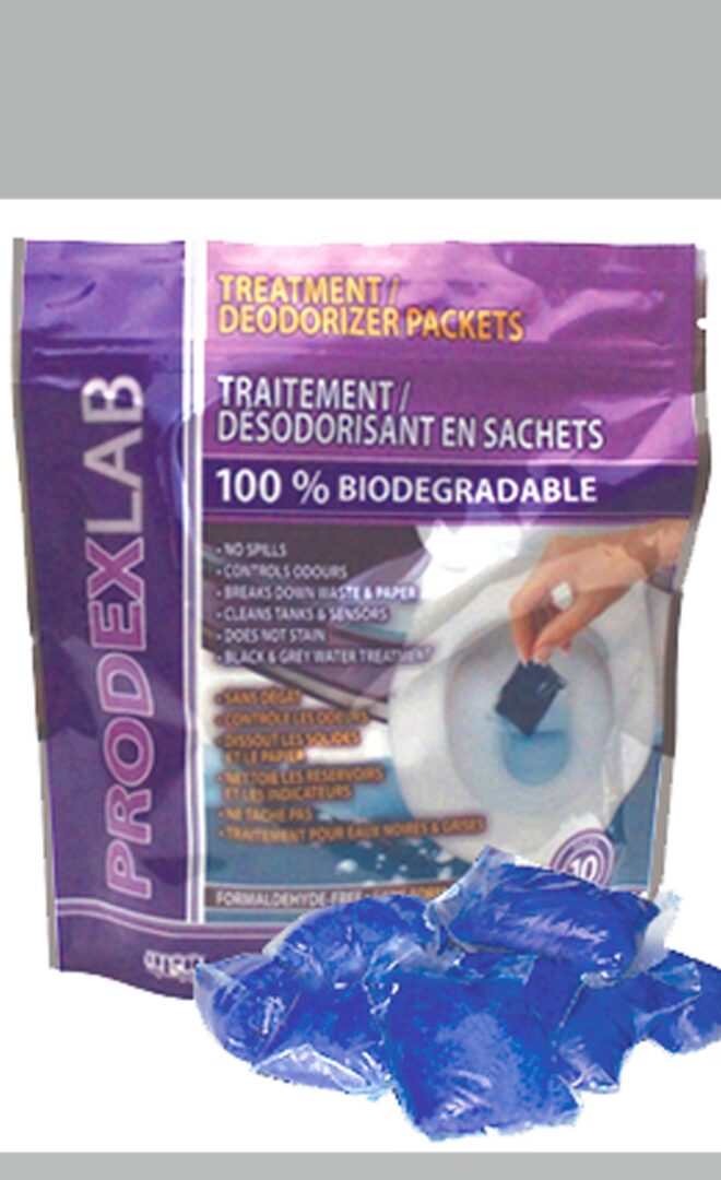 Treatment Deodorizer packets