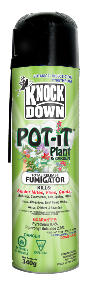 Knock Down Pot-It Plant Botanical Fumigator 340g (Discontinued)
