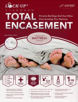 Lock-Up Twin Standard Mattress Encasement - 83TWENC