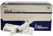 Syrvet Luer Lock Disposable Lockable Syringe 20mL