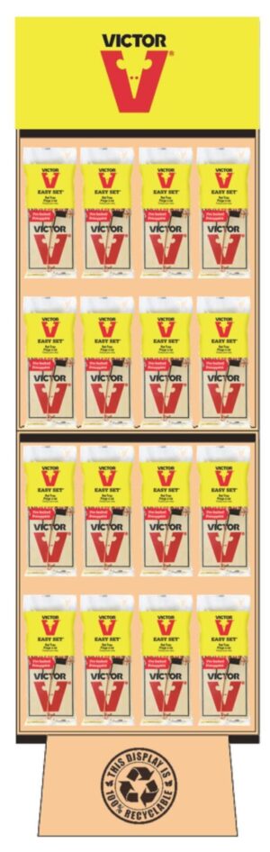 Victor Metal Bait Pedal Rat Trap Floor Display - M201DS