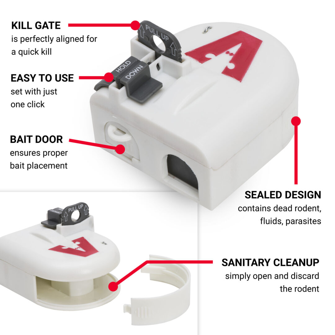 Victor Kill Vault Mouse Trap 2pk 4/cs - M267 2 Victor Kill Vault Mouse Trap 2pk 4/cs - M267 - Image 2