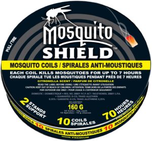 MOSQUITO SHIELD™ MOSQUITO COILS TIN 60 hrs 160g