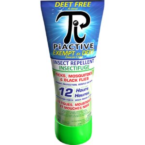 New Piactive Original Cream 100% Deet Free 12hr 12g Tube - MS0023