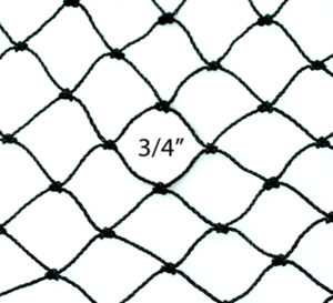 Polypropylene Heavy Duty Bird Net 14' x 100' x 3/4"