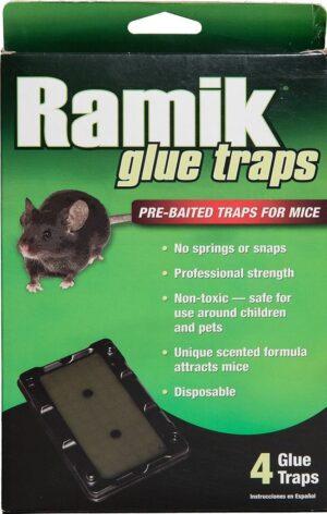 Ramik Mouse Glue Trap 4/pk