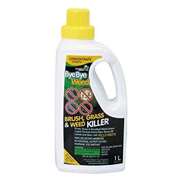 Bye Bye Weed Concentrate 1 liter Brush, Grass & Weed Killer 1 Bye Bye Weed Concentrate 1 liter Brush, Grass & Weed Killer