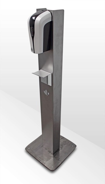 NEW! Made in Canada, Hand Sanitizer Stands, with or without dispenser. 1 NEW! Made in Canada, Hand Sanitizer Stands, with or without dispenser.