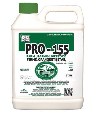 Knock Down PRO-155 RTU Farm, Barn & Livestock Insecticide 3.78L  – KD155CP