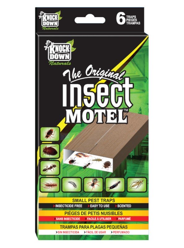 Knock Down Insect Motel 6Pk Glue Boards KD603T 1 Knock Down Insect Motel 6Pk Glue Boards KD603T