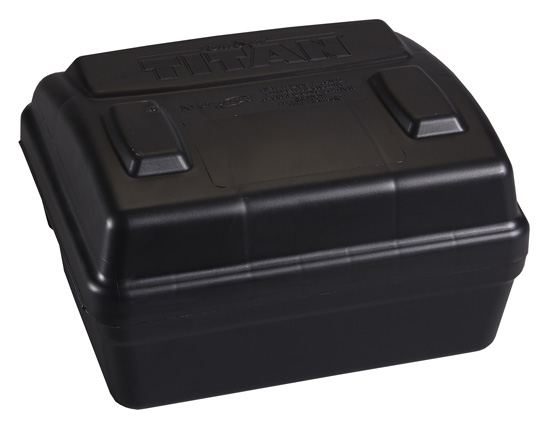Tomcat Titan Weighted Bait Station with a pre-installed brick - 33496
