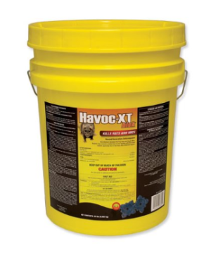 HAVOC-XT Rodent Control Blocks 4.5kg pail 227pk x 20g