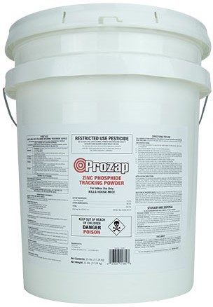 Prozap Tracking Powder with 10%  Zinc Phosphide 9kg Pail